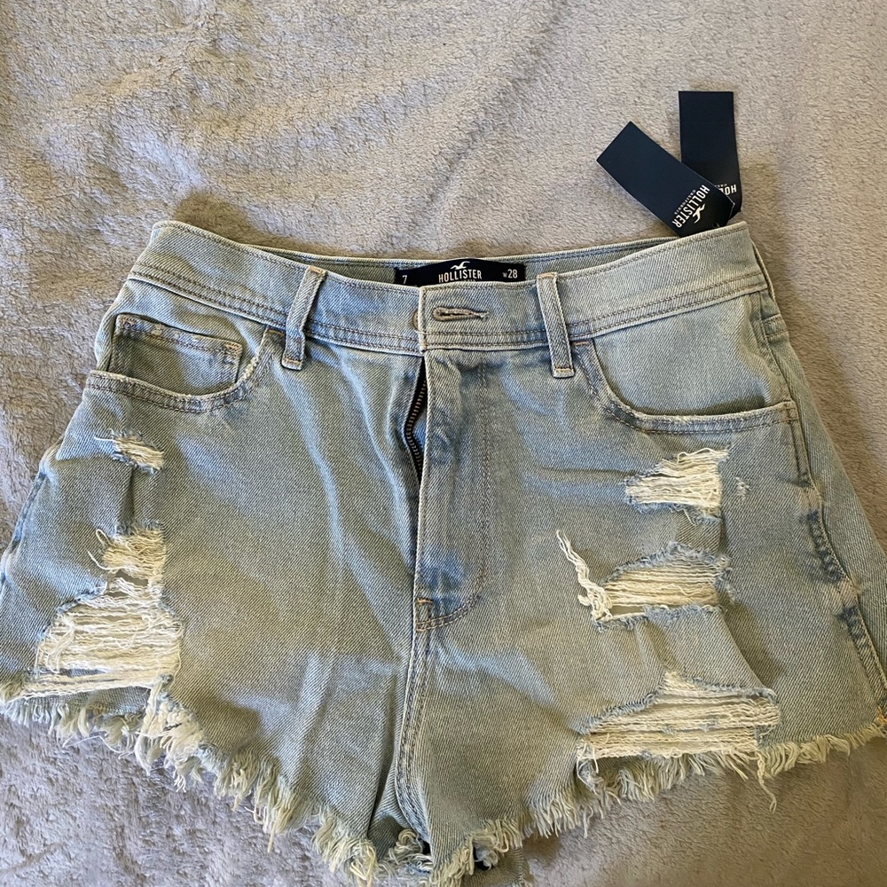 🤍Hollister Mom Jean shorts